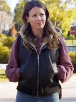Jocelyn Hudon Chicago Fire S14 Leather Vest