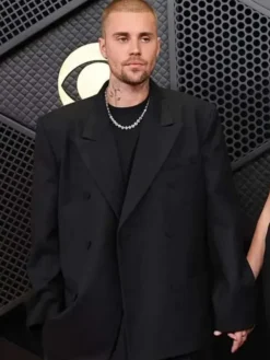 Justin Bieber Grammy Awards Black Blazer