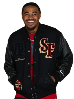 Kendrick Bourne 49ers Varsity Jacket