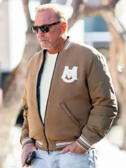 Kevin Costner Beige Jacket