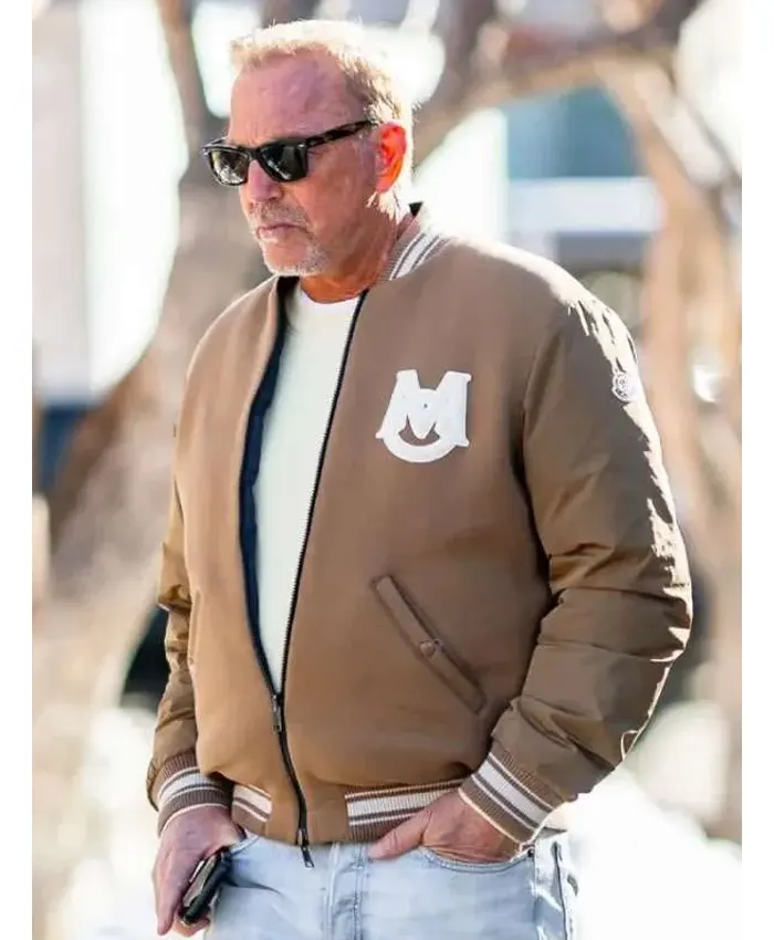 Kevin Costner Beige Jacket