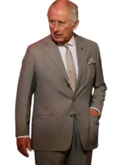 King Charles London Fashion Week Suit