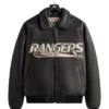 Kith AVIREX Black NY Rangers Jacket