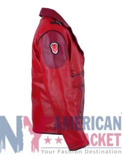Leather Red Arcane VI Red Jacket