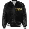 Los Bukis Black And Red Varsity Merch Satin Jacket