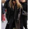 Margot Robbie Black Coat