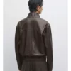Massimo Dutti Nappa Leather Jackets