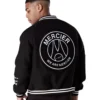 Mercier Black Varsity Jacket