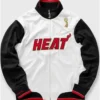 Miami Heat White And Black Championship Jacket