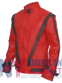 Michael Thriller Red Jackson Jacket