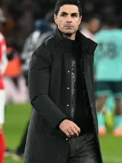 Mikel Arteta Black Coat