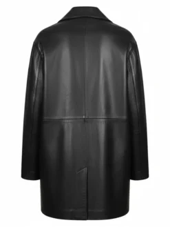 Millie Brown Black Leather Jacket