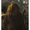 Milly Alcock Supergirl Brown Trench Coat