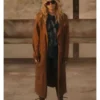 Milly Alcock Supergirl Trench Coat