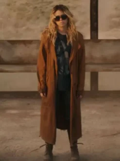 Milly Alcock Supergirl Trench Coat