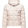 Moncler Andro Pink Puffer Hooded Jacket