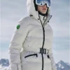 Moncler Brazil White Jacket