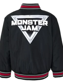 Monster Jam Bomber Varsity Jacket