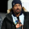 Myles Garrett black jacket