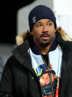 Myles Garrett black jacket