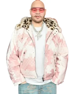 NBA All-Star 2026 Fat Joe Pink Jacket