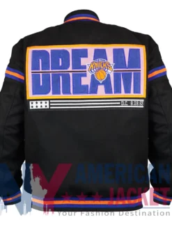 NY Knicks Flight Black Dream History Collection Jacket