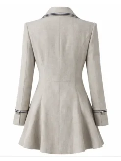 Natascha McElhone Sherlock Grey Coat Young 2026