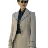 Natascha McElhone Young Sherlock Grey 2026 Coat