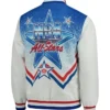 Nba All Star warm up white jacket
