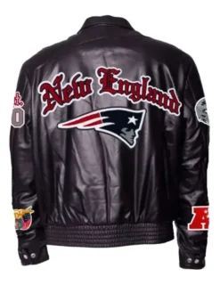 New England Patriots Leather Jacket