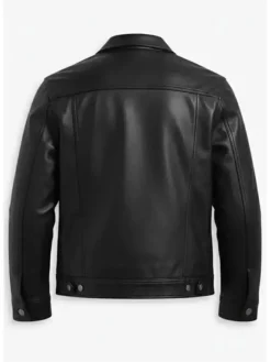 Nicholas Galitzine Milan Fashion Week 2026 Leather Jacket