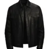 Nicholas Milan Galitzine Leather Fashion Week 2026 Jacket