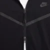 Nike Tech black hooded jacket