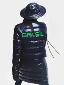 Olympics 2026 Puffer Team Brazil Jacket