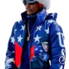 Olympics 2026 Snoop Dogg Speed Skating Puffer Jacket