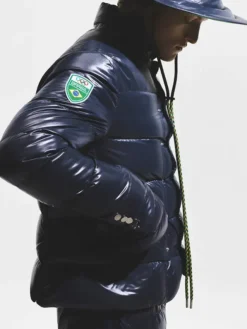 Olympics 2026 Team Brazil Puffer Jacket