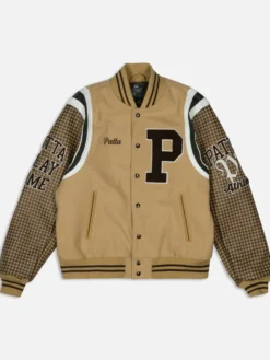 Patta Athletic Houndstooth Varsity Jacket