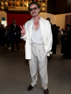 Pedro Pascal super bowl 2026 jacket