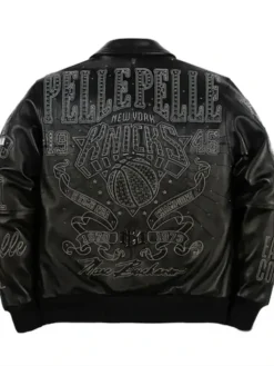 Pelle Pelle x All Star New York Black Jacket