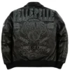 Pelle Pelle x All Star New York Knicks Black Leather Jacket