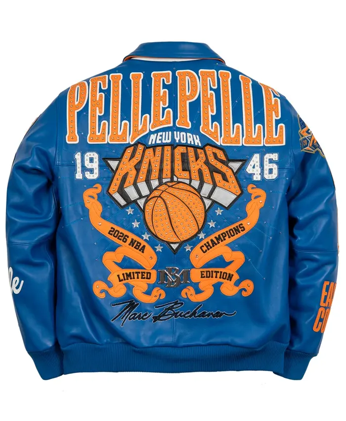 Pelle Pelle x Fisll New York Knicks jacket