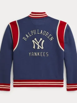 Polo Ralph Fleece Lauren Yankees Jacket