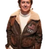 Polo Ralph Lauren Team USA Brown Flight Jacket