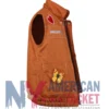 Punky Brewster Soleil Moon Frye Brown Cotton Vest