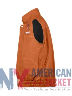 Punky Soleil Brewster Moon Frye Brown Cotton Vest