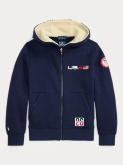 Ralph Lauren Team USA Blue Hoodie