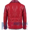 Red Leather Arcane VI Jacket