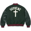 SS26 Supreme Cross Varsity Jacket