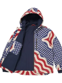 SS26 Supreme Quilted Flag Jacket