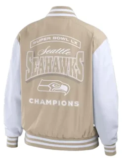 Seattle Seahawks Super Bowl LX Champions Bomber Jackets